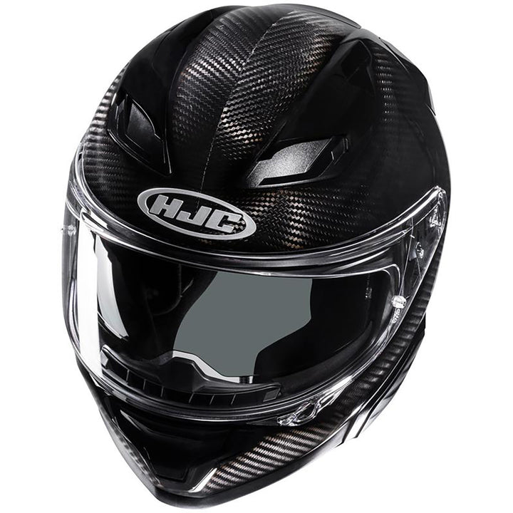HJC F71 Carbon Helmet Carbon - Top Side View