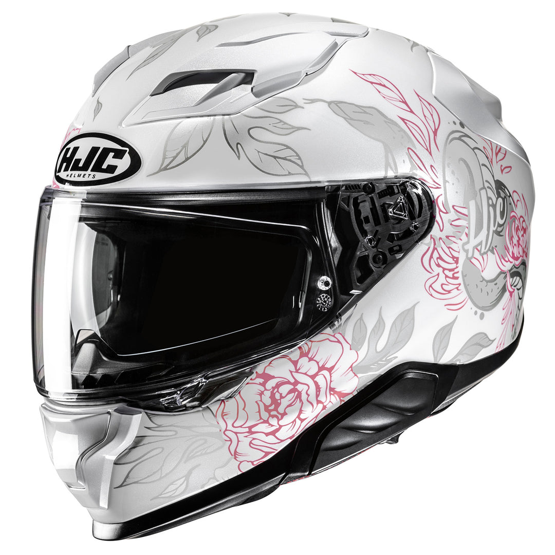 HJC F71 Eliz Helmet MC-8 - Front Side View