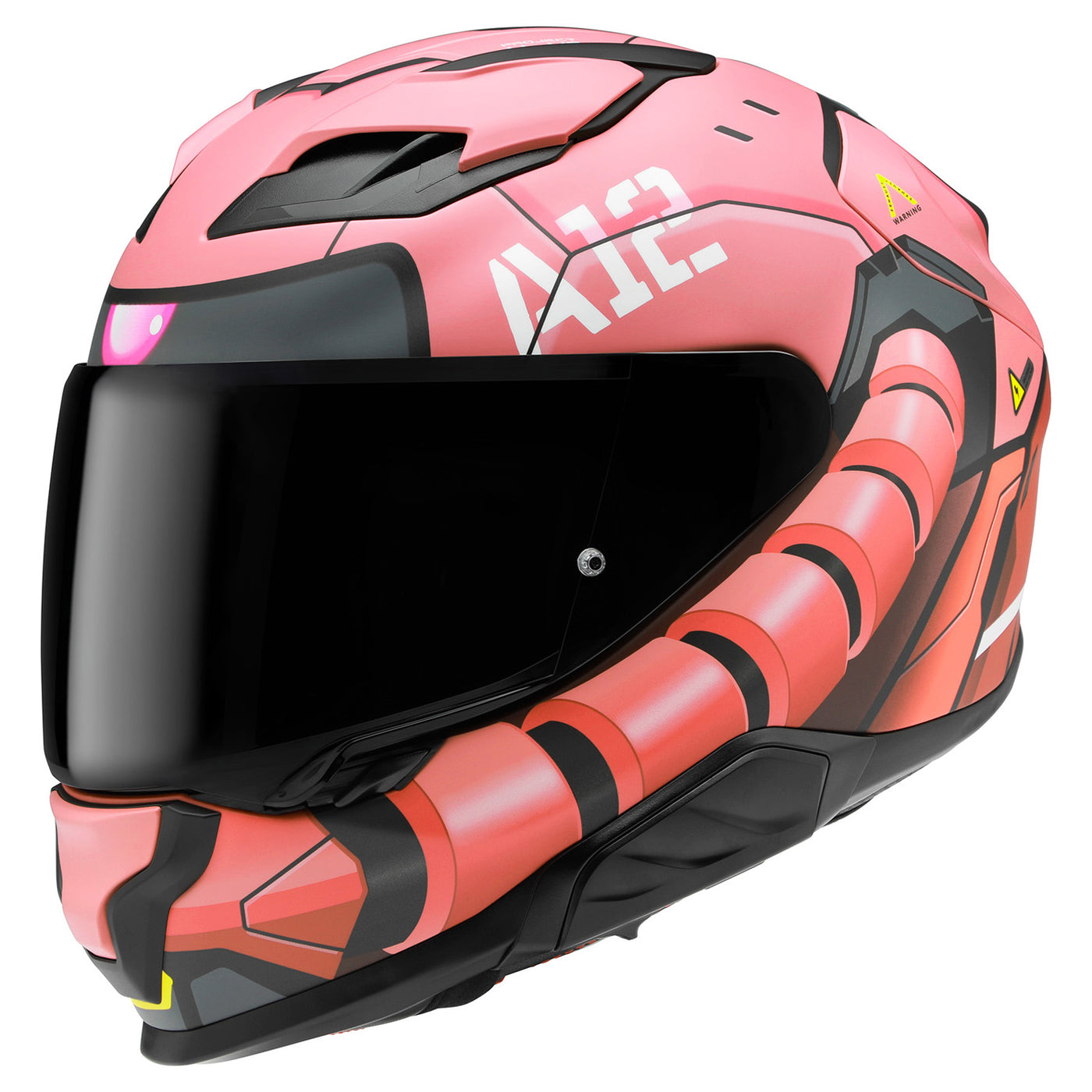 HJC F71 Zaku Bandai Namco Helmet MC-1SF - Front Side View