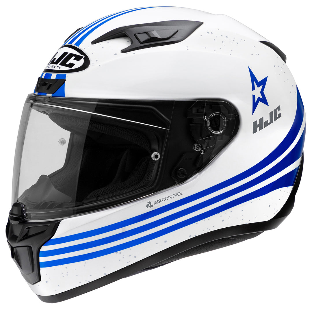HJC i10 Star Helmet MC-2 - Front Side View
