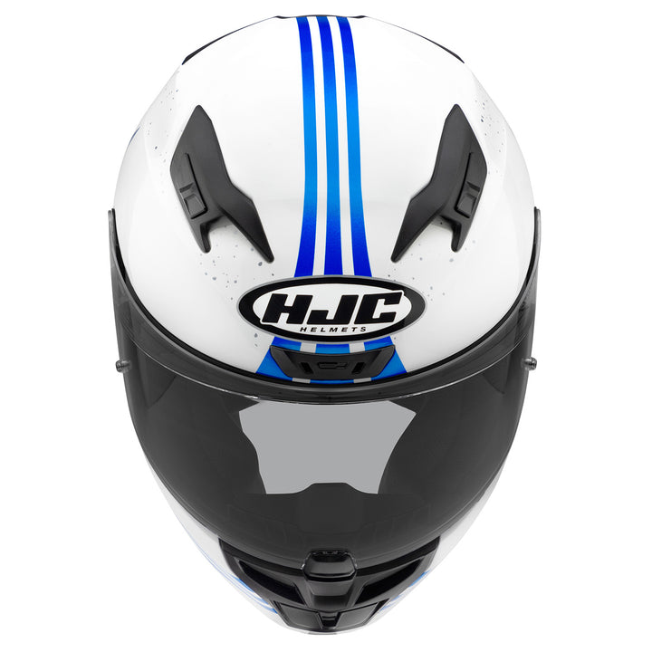 HJC i10 Star Helmet MC-2 - Top Front View