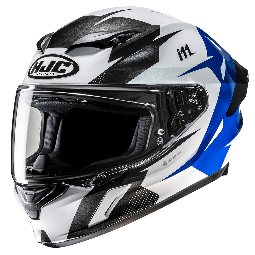HJC i11 Instant Helmet MC-2 - Front Side View