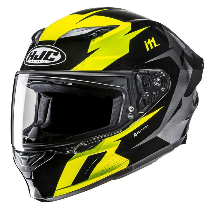 HJC i11 Instant Helmet MC-3H - Front Side View