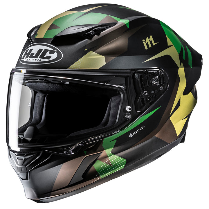 HJC i11 Instant Helmet MC-4SF - Front Side View
