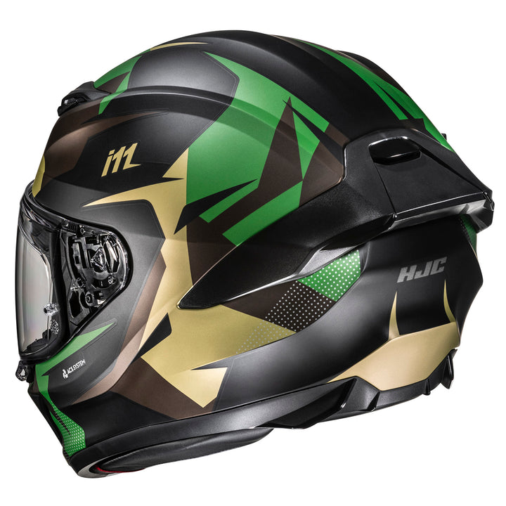 HJC i11 Instant Helmet MC-4SF - Rear Side View