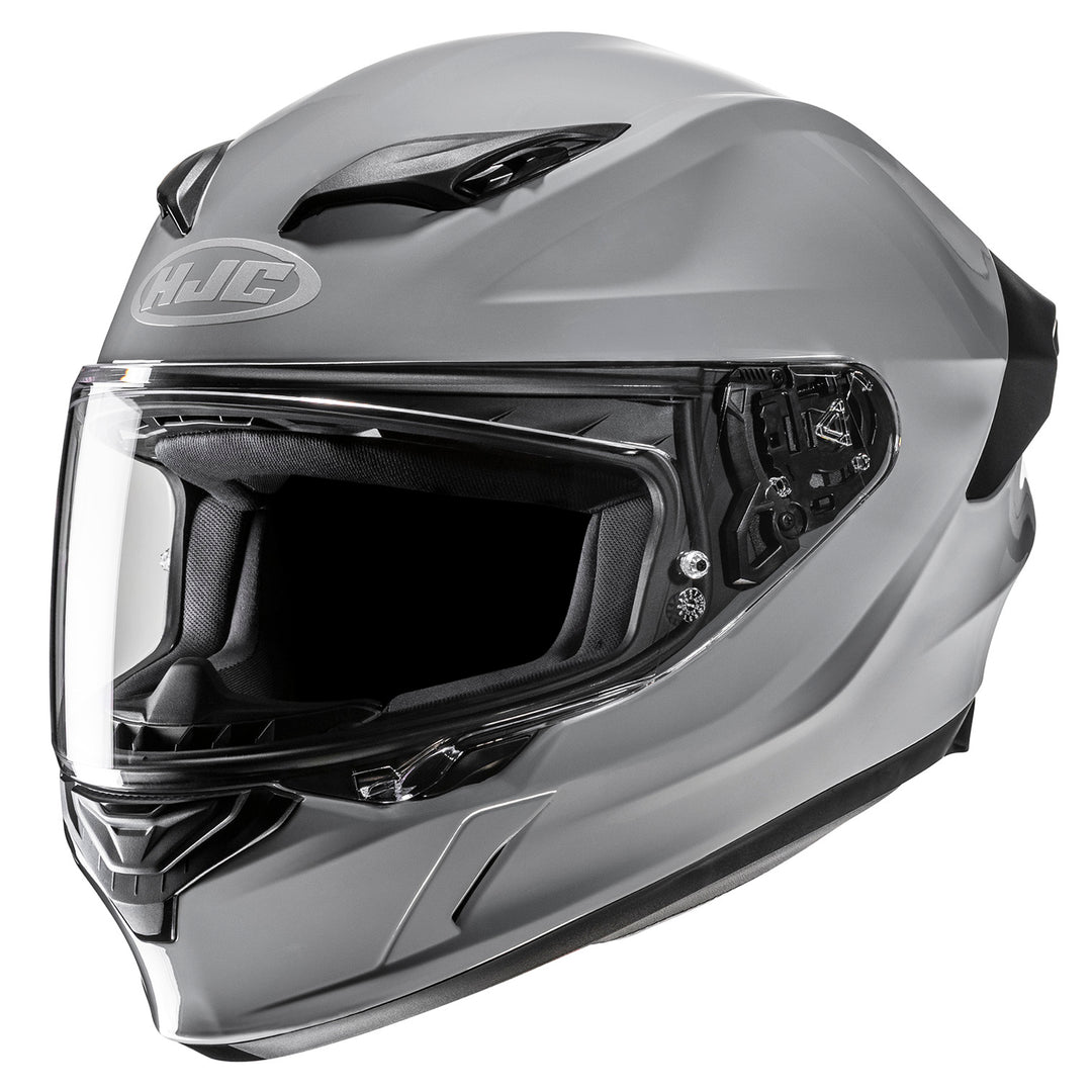 HJC i11 Solid Helmet Nardo Gray - Front Side View