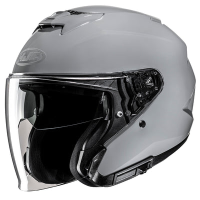 HJC i31 Solid Helmet Nardo Grey - Front Side View