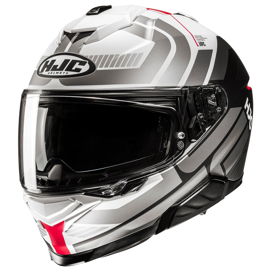 HJC i71 Viz Helmet MC-1SF - Front Side View