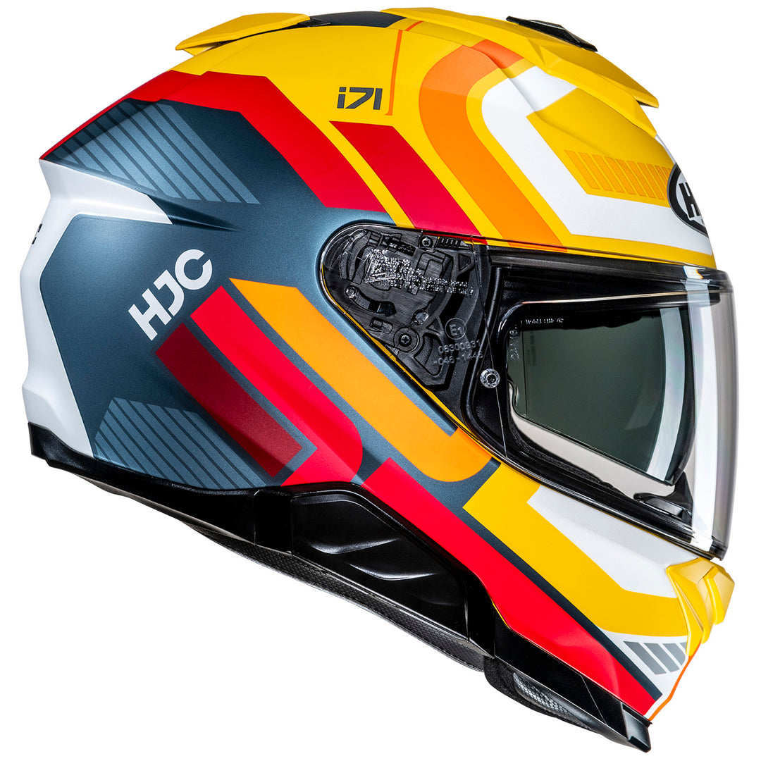 HJC i71 Viz Helmet MC-3SF - Side View