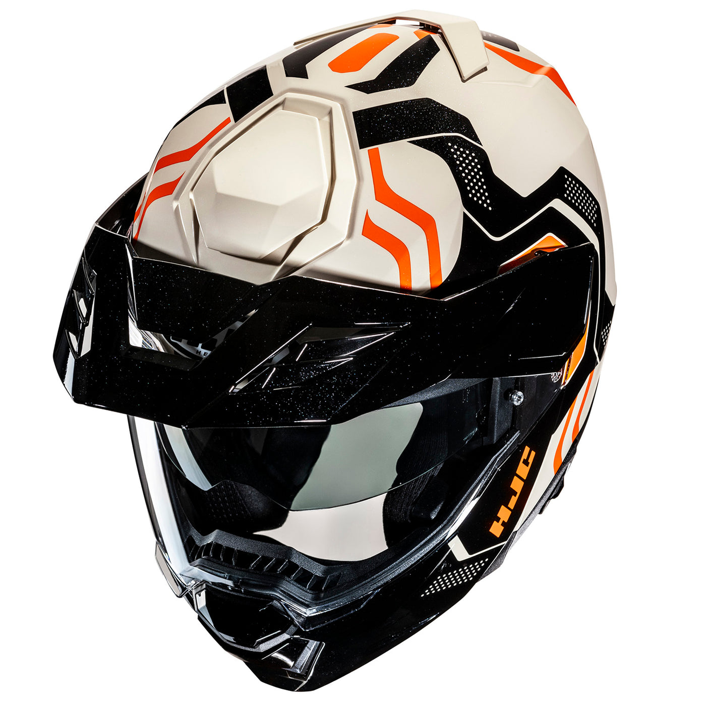 HJC i80 Velly Helmet MC-7 - Angled Front Top View