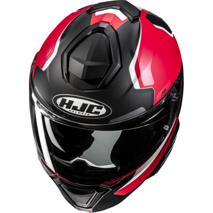 HJC i91 Felio Helmet MC-1SF - Angled Top Front View