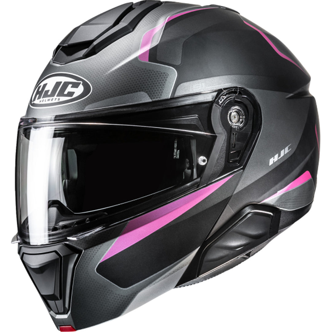 HJC i91 Felio Helmet MC-8SF - Front Side View