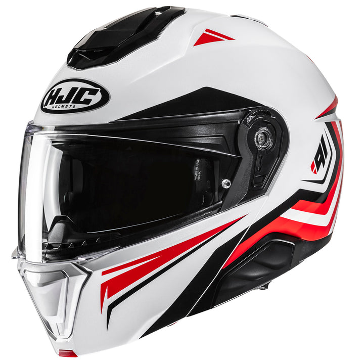 HJC i91 Tricus Helmet MC-1 - Front Side View