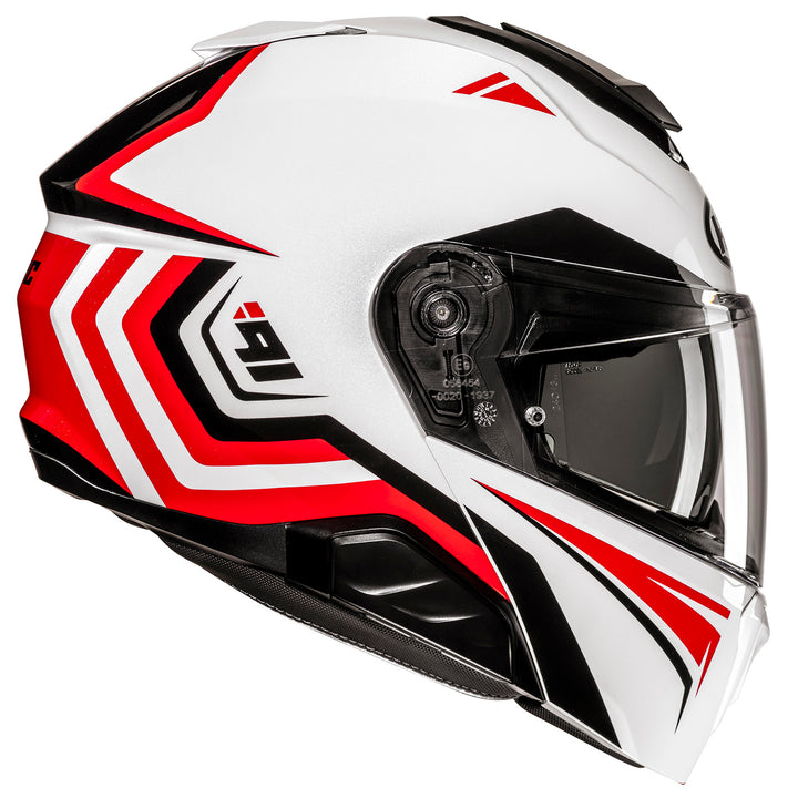 HJC i91 Tricus Helmet MC-1 - Side View