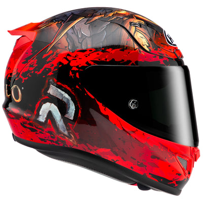 HJC RPHA 12 Diablo Blizzard Helmet MC-1 - Right Side View