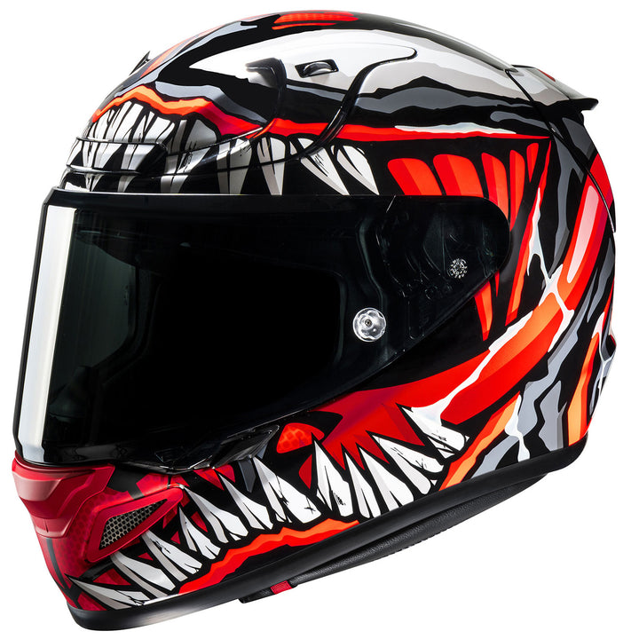 HJC RPHA 12 Maximized Venom Helmet - Front Left Side View