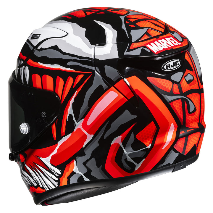 HJC RPHA 12 Maximized Venom Helmet - Rear Left Side View