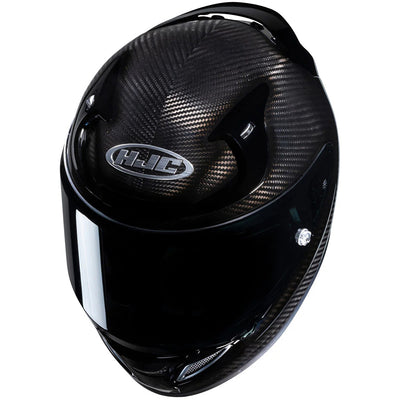 HJC RPHA 12N Carbon Helmet Carbon - Angled Top Front View