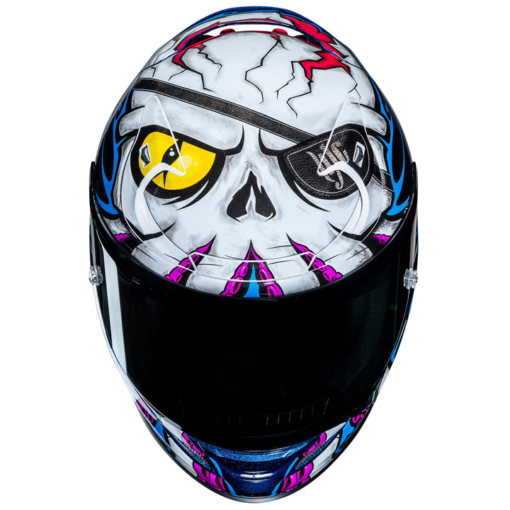 HJC RPHA 12N Kraken Helmet MC-28 - Front Top View