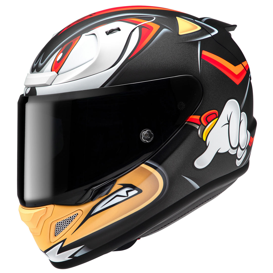 HJC RPHA 12N Shadow the Hedgehog Helmet MC-1SF - Front Left Side View