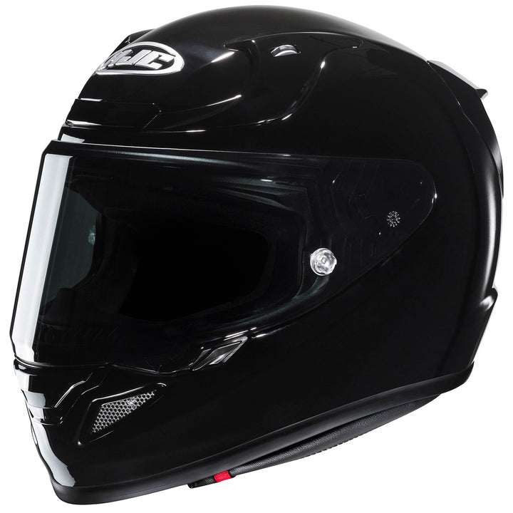 HJC RPHA 12N Solid Helmet Black - Front Side View