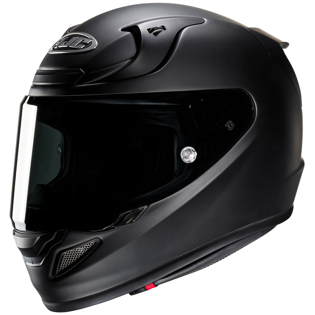 HJC RPHA 12N Solid Helmet Matte Black - Front Side View