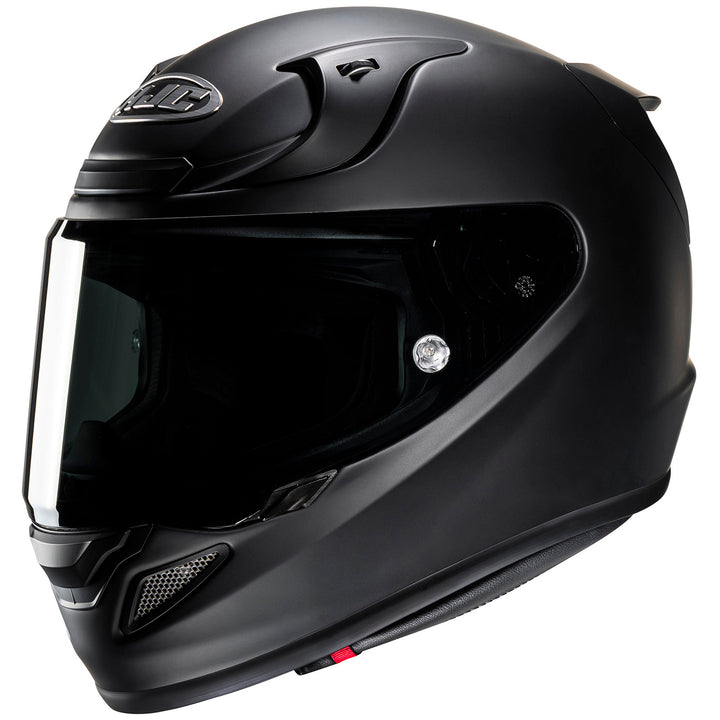 HJC RPHA 12N Solid Helmet Matte Black - Front Side View
