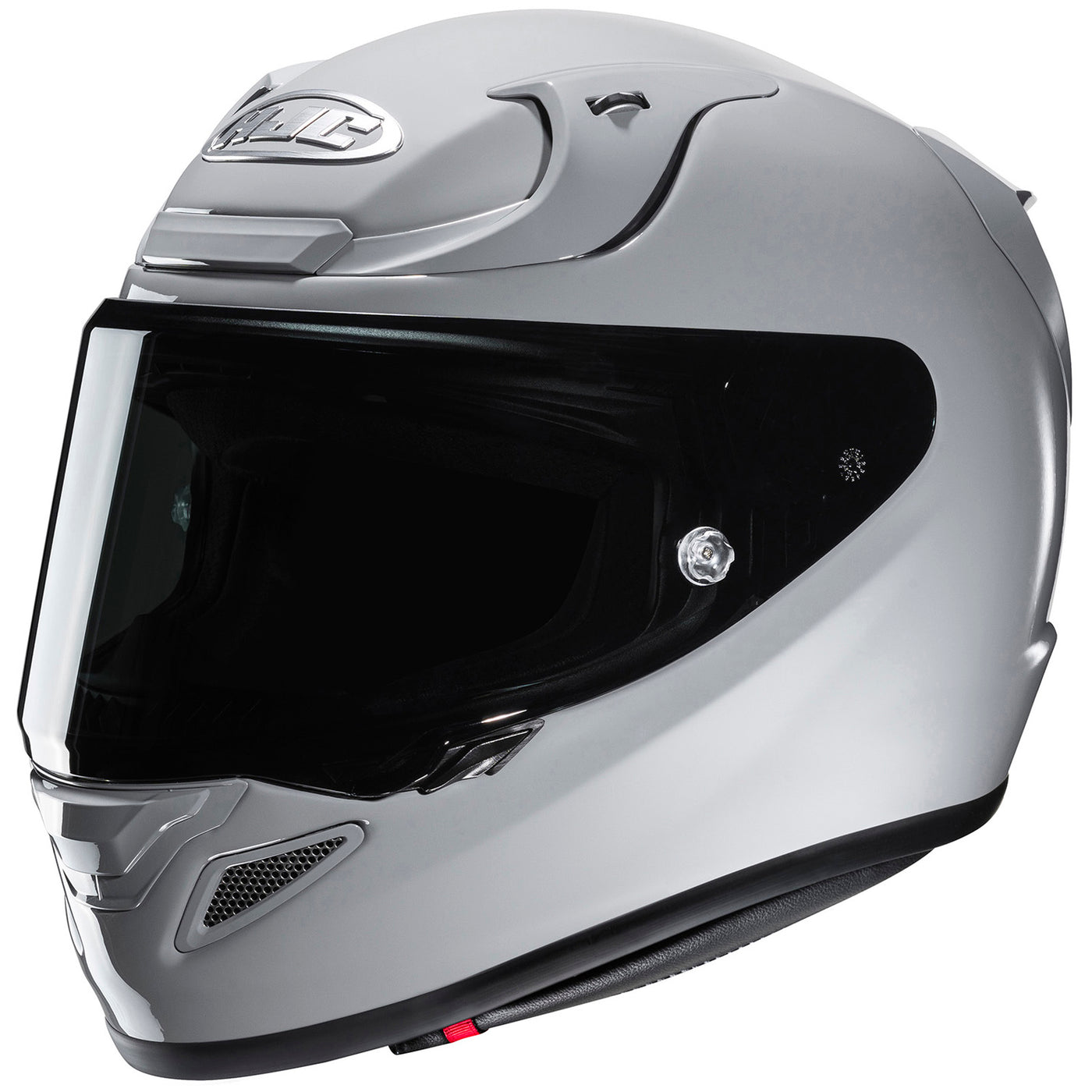 HJC RPHA 12N Solid Helmet Nardo Grey - Front Side View