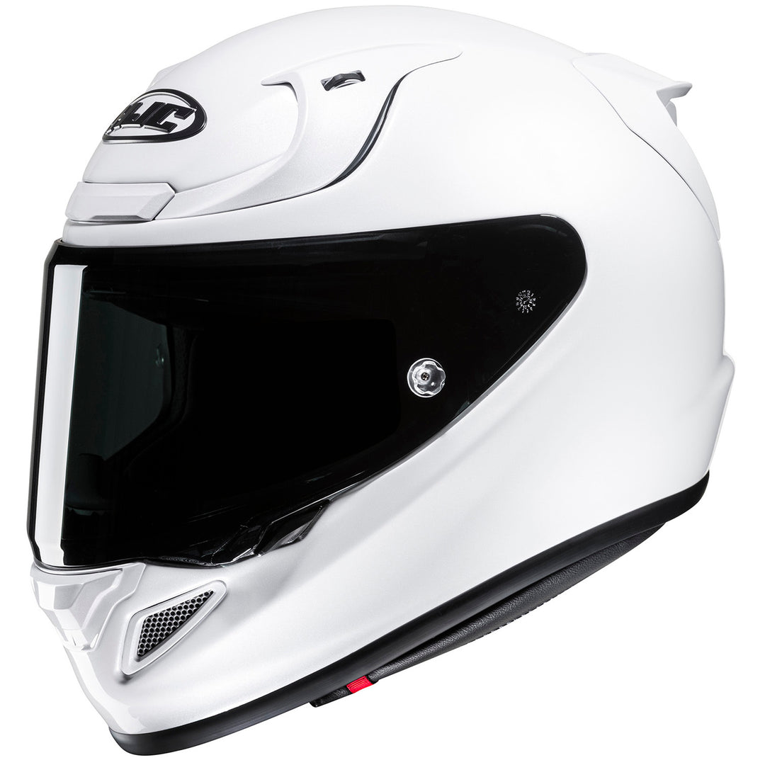 HJC RPHA 12N Solid Helmet White - Front Side View