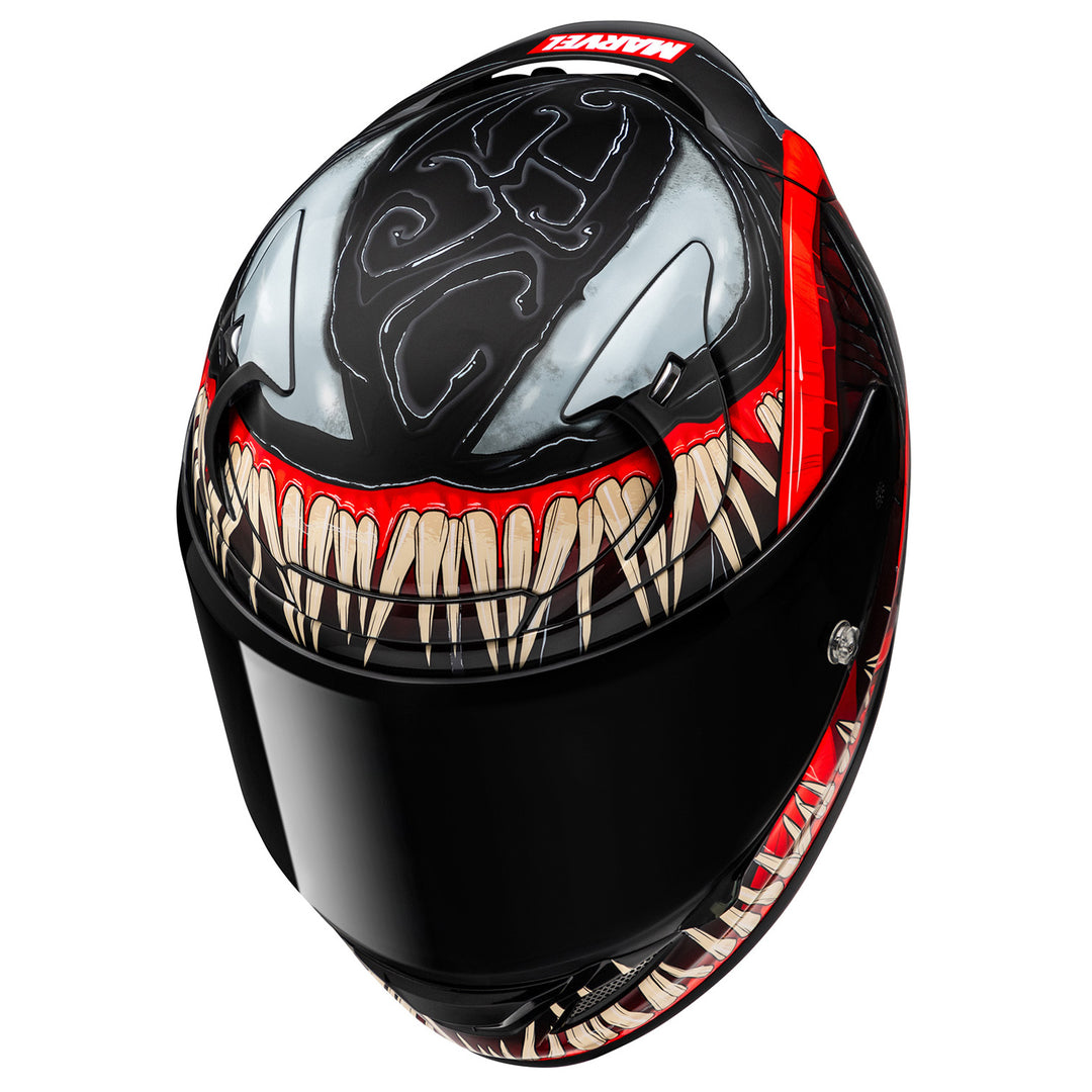 HJC RPHA 12N Venom III Helmet MC-1SF - Top Side View