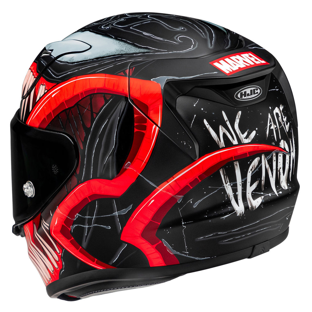 HJC RPHA 12N Venom III Helmet MC-1SF - Rear Side View