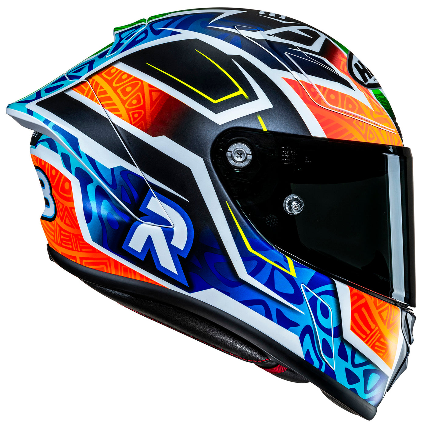 HJC RPHA 1N Brad Binder Helmet MC-27SF - Right Side View