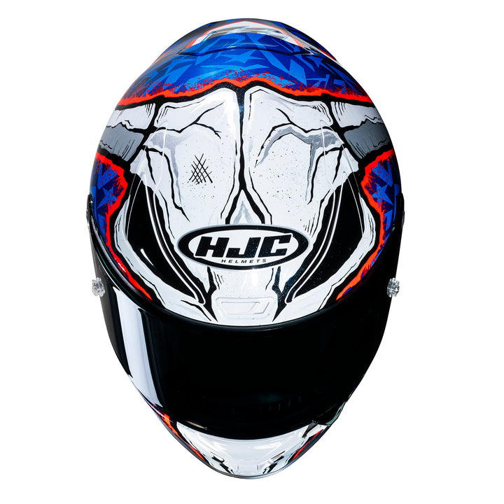 HJC RPHA 1N Garrett Gerloff LE Helmet - Top Front View