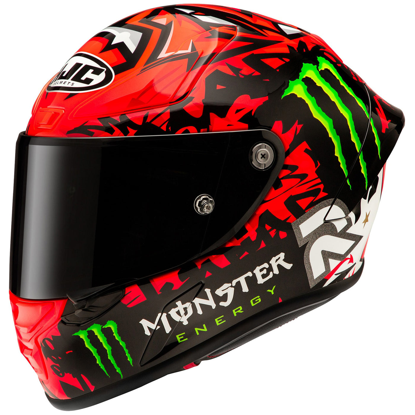 HJC RPHA 1N Quartararo 2024 Helmet MC-1 - Front Left Side View