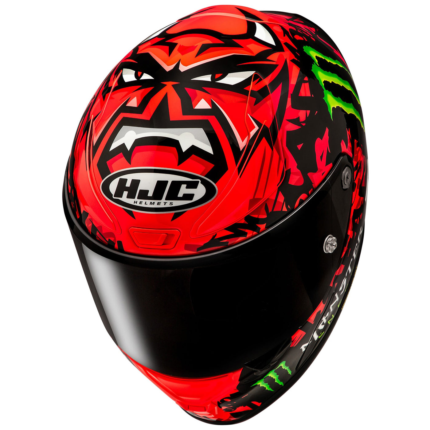 HJC RPHA 1N Quartararo 2024 Helmet MC-1 - Top Left Side View