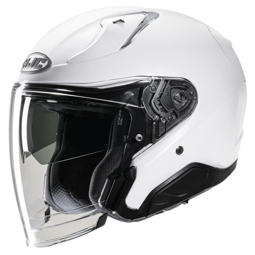 HJC RPHA 31 Solid Helmet White - Front Left Side View
