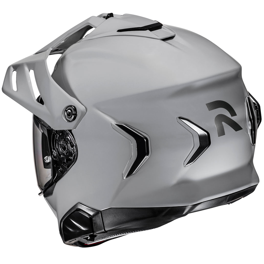 HJC RPHA 60 Solid Helmet Nardo Grey - Rear Side View