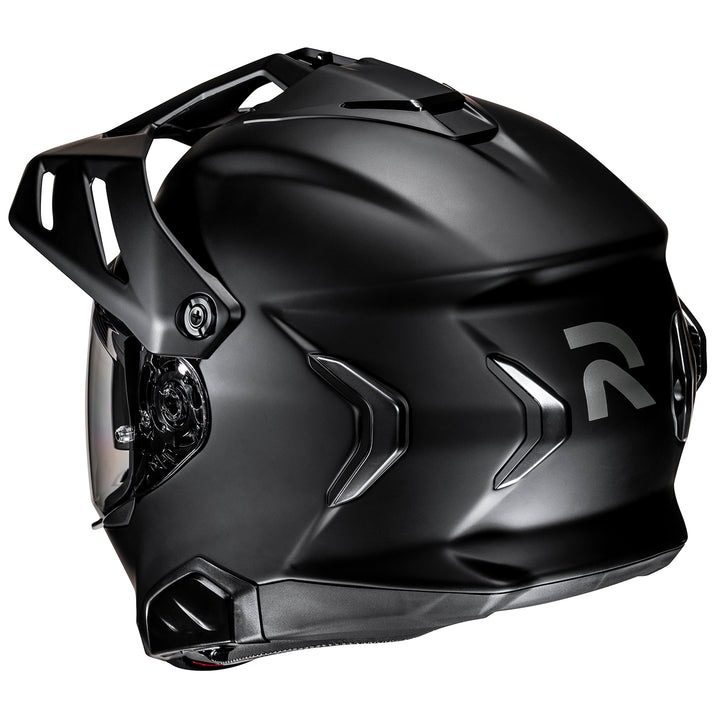 HJC RPHA 60 Solid Helmet Semi-Flat Black - Rear Side View