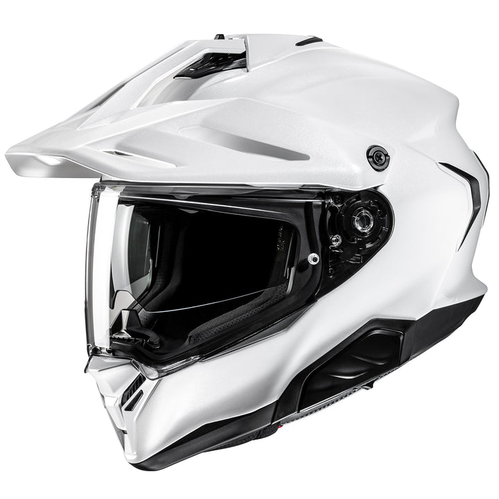 HJC RPHA 60 Solid Helmet White - Front Side View