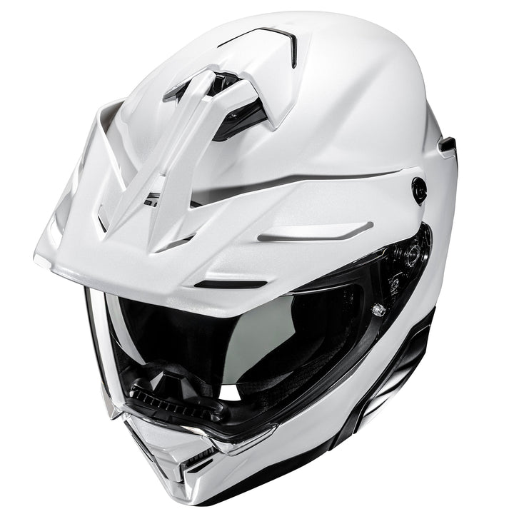 HJC RPHA 60 Solid Helmet White - Top Side View