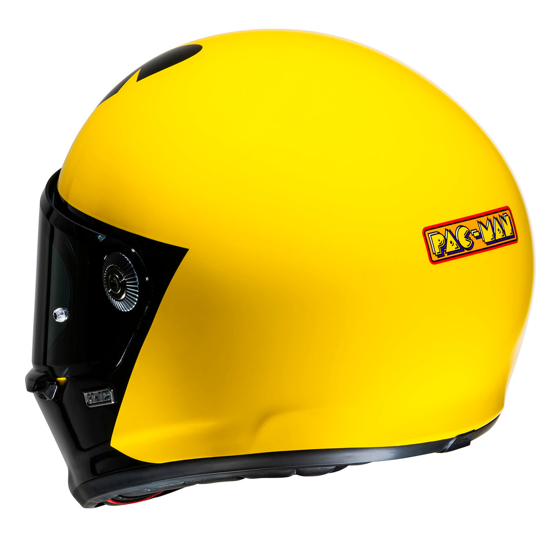HJC V10 Pac Man LE Helmet - Rear Left Side View