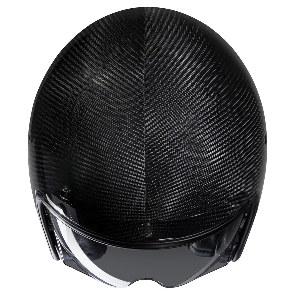 HJC V31 Carbon Helmet Black - Top Down View