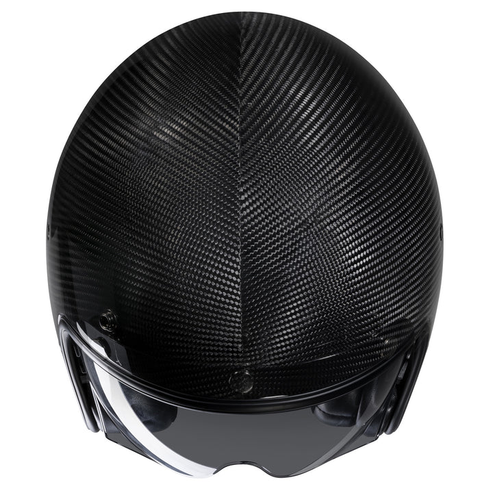 HJC V31 Carbon Helmet Black - Top Down View