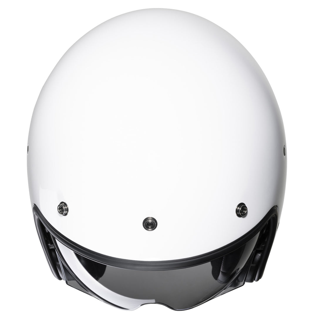 HJC V31 Solid Helmet White - Top Down View