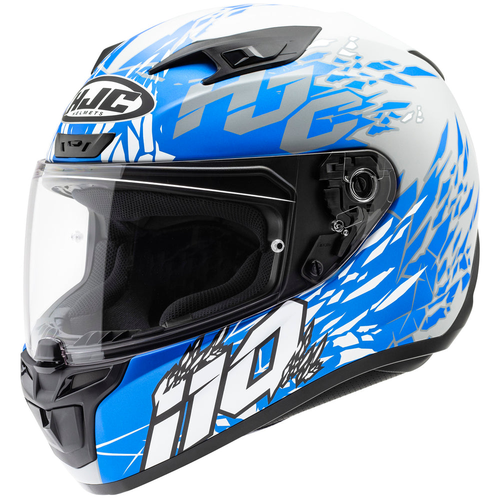 HJC i10 Pitfall Helmet MC-2SF - Front Side View