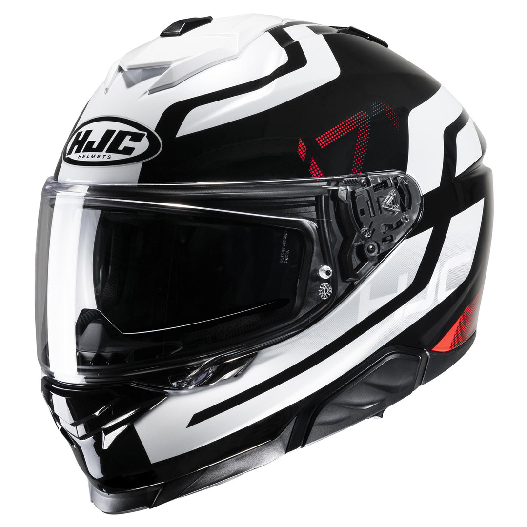 HJC I71 Enta Helmet MC-1 - Front Side View