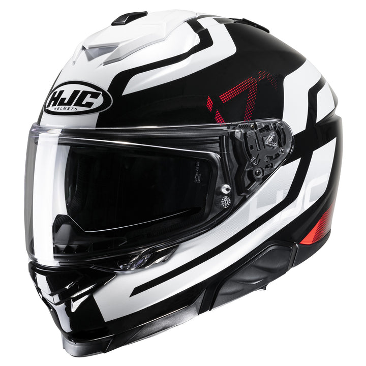 HJC I71 Enta Helmet MC-1 - Front Side View