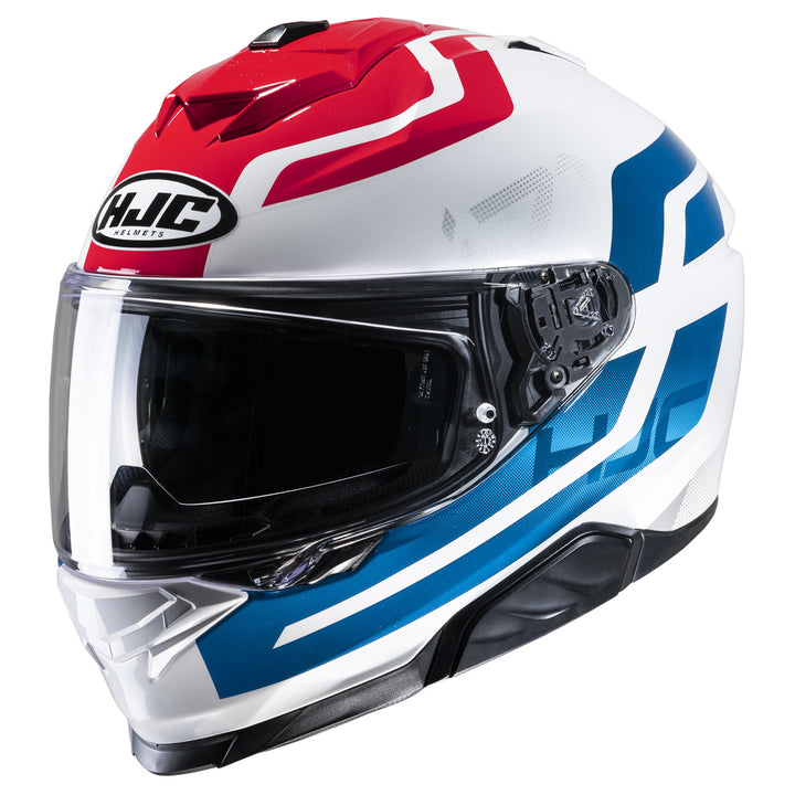 HJC I71 Enta Helmet MC-21 - Front Side View