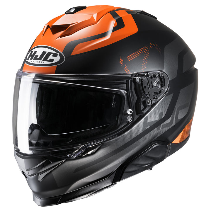 HJC I71 Enta Helmet MC-7SF - Front Side View