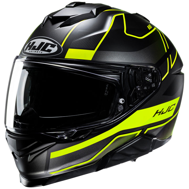 HJC I71 Iorix Helmet MC-3HSF - Front Side View